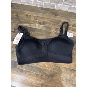 Leonisa Back Support Posture Corrector Wireless Bra Black 36B 011936 NEW